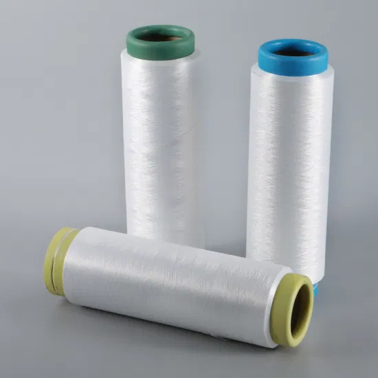 Filament 100 % polyester de qualité AA FDY RW 75D/72f, fils recyclés